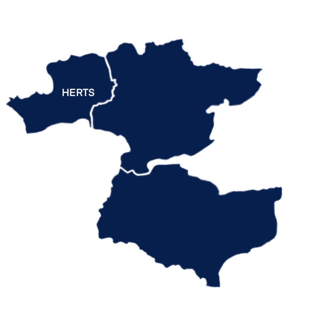 herts map